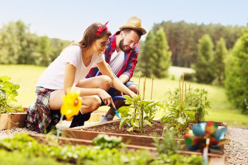 Garden recycling in Lewisham with eco-friendly waste sorting